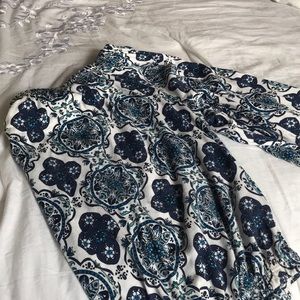 H&M off the shoulder long sleeve top